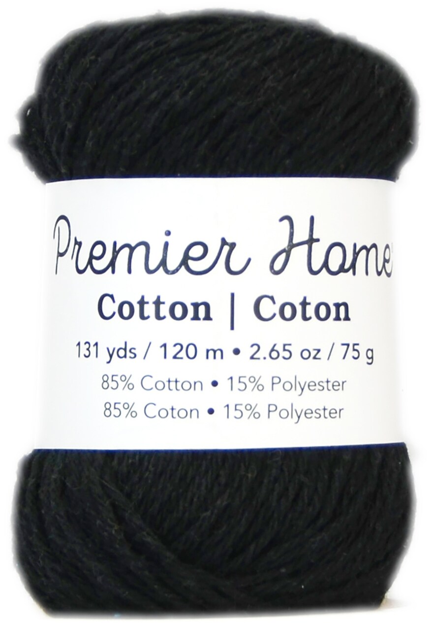 Premier Home Cotton Yarn-Black